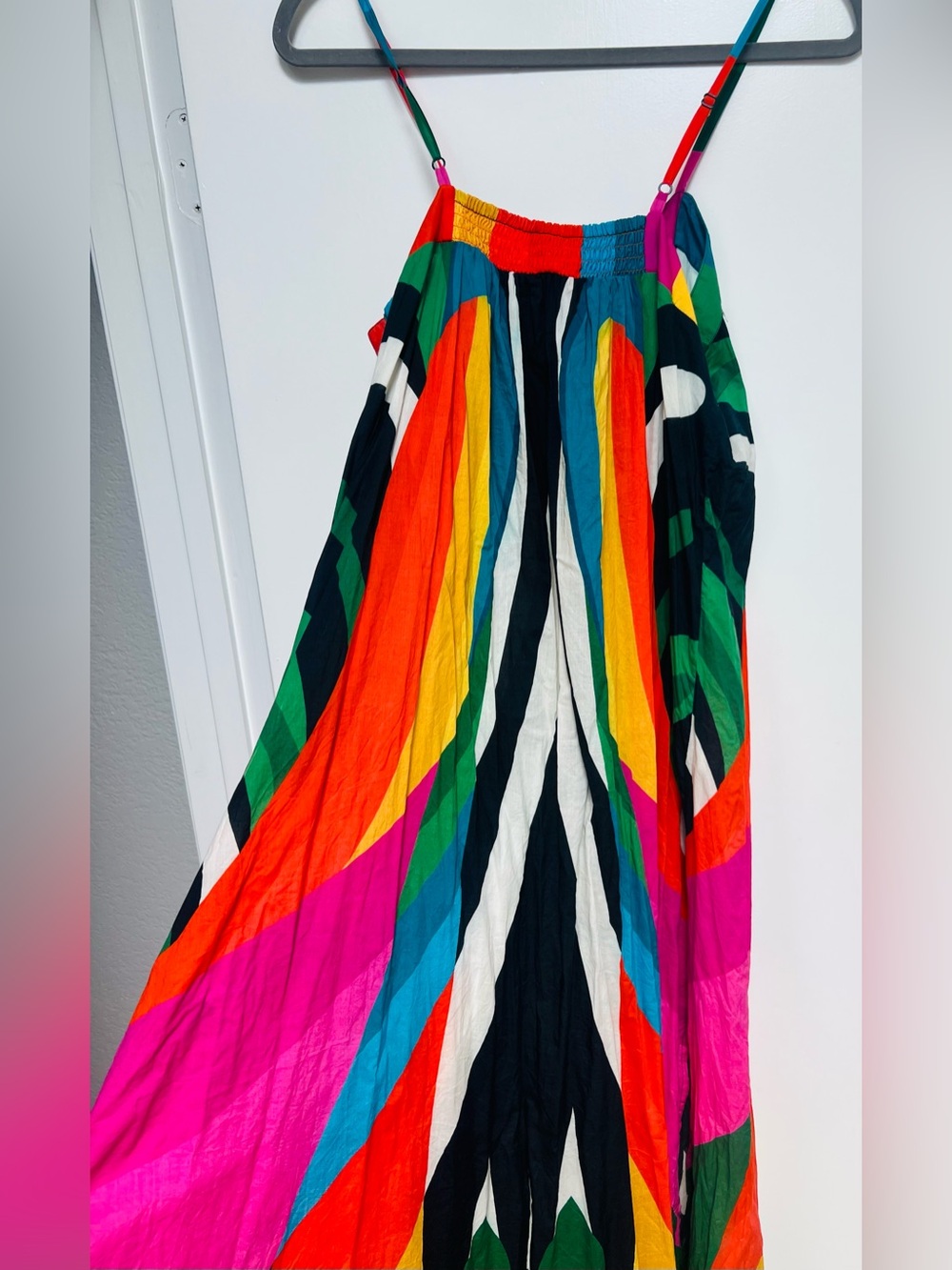 Farm Rio Vibrant Macaw Print Maxi Dress Coverup - Picture 6 of 6
